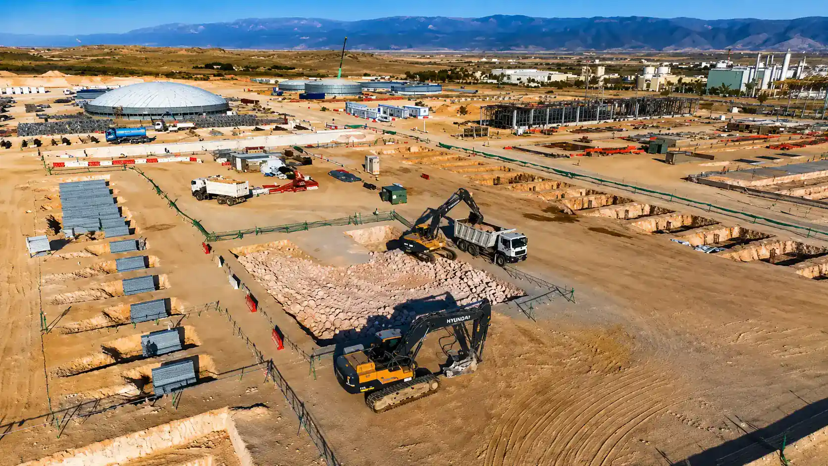 Utility Layout Excavation