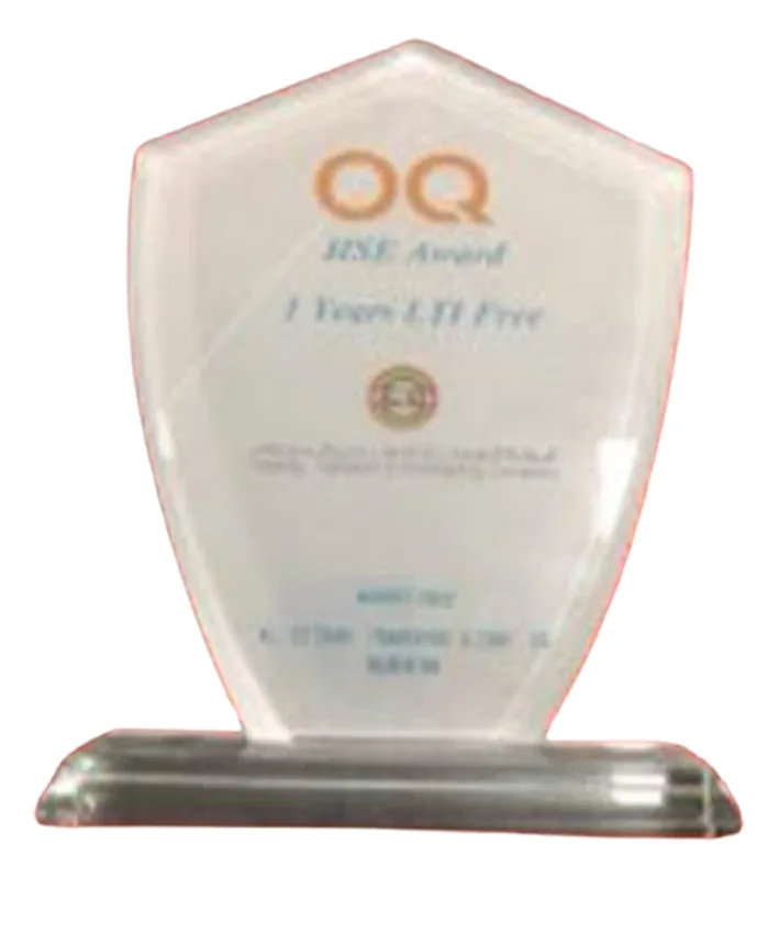 Award and recognition certificate 6