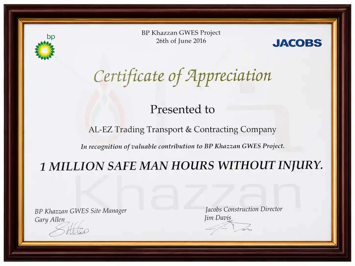Certificate 11